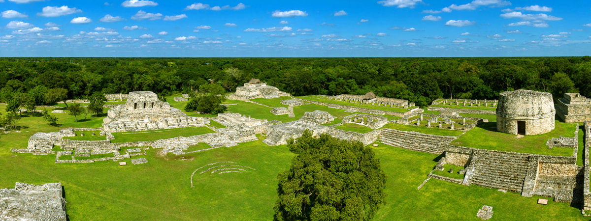 Maya Ruinen von Mayapán, Mexiko
