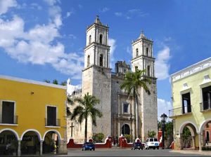 Valladolid, Yucatan, Mexico - Cathedral San Gervasio
