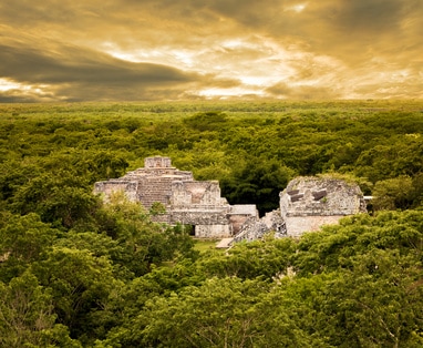 Ek Balam, Maya Ruinen, Yucatan, Mexiko