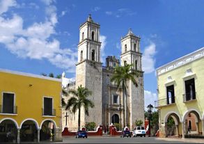 Valladolid, Yucatan, Mexico - Cathedral San Gervasio